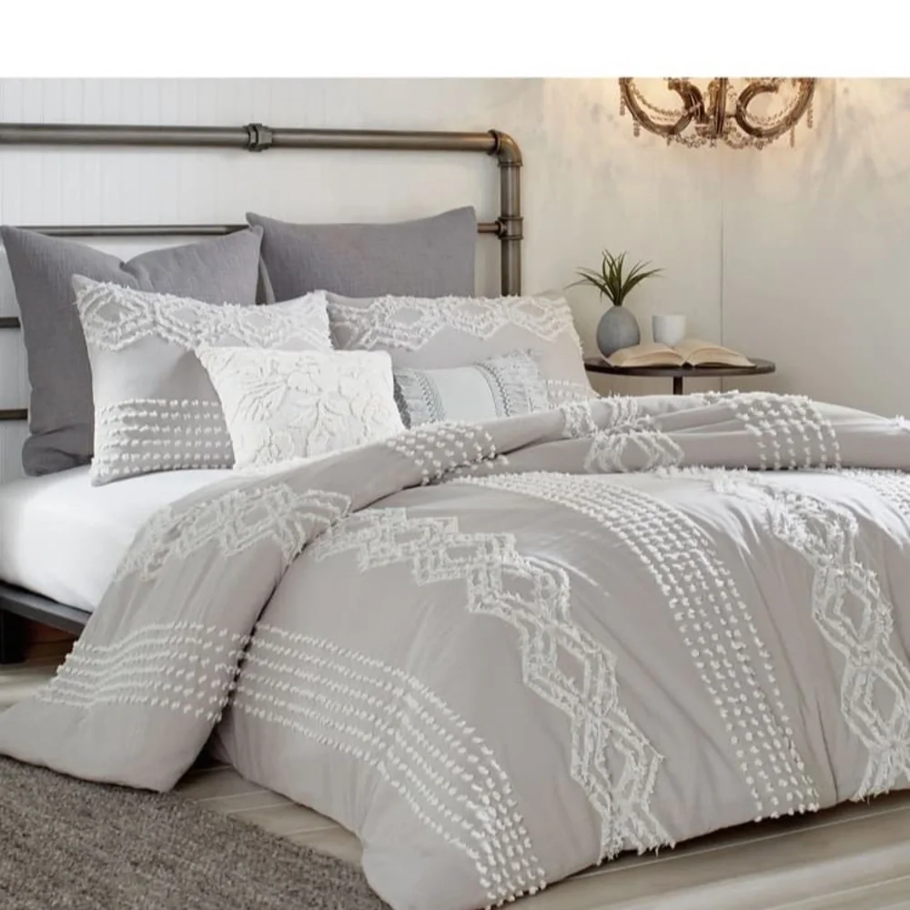 Peri NEW Home Cut Geo Twin Duvet Cover